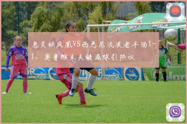 惠灵顿凤凰VS西悉尼流浪者半场1-1，奥鲁维米关键漏球引热议